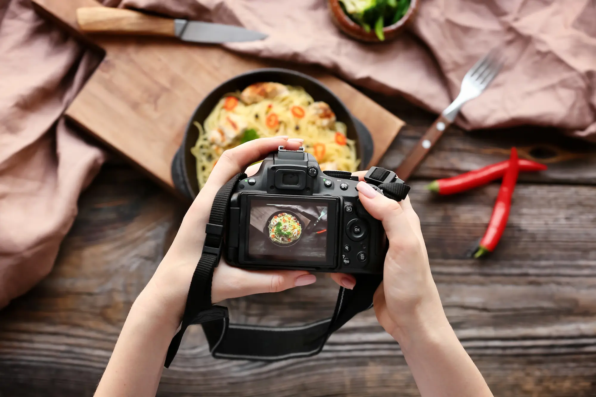 Food styling profesional